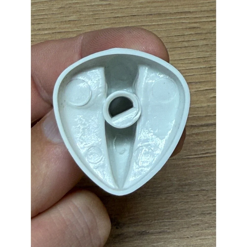 Rival Crockpot Plastic Control Knob Genuine OEM Part White Crock Pot Knob